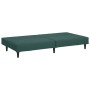 Juego de sofás 2 piezas terciopelo verde oscuro de , Sofás - Ref: Foro24-3216276, Precio: 302,57 €, Descuento: %