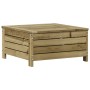 Juego de muebles jardín 5 pzas y cojines madera pino impregnada de , Conjuntos de jardín - Ref: Foro24-3250835, Precio: 523,9...