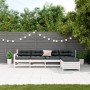 Set muebles jardín 5 pzas con cojines madera maciza pino blanco de , Conjuntos de jardín - Ref: Foro24-3250849, Precio: 446,9...