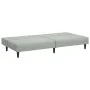Juego de sofás 2 piezas terciopelo gris claro de , Sofás - Ref: Foro24-3216274, Precio: 284,17 €, Descuento: %