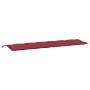 Cojín de banco de jardín tela Oxford rojo tinto 200x50x7 cm de , Cojines para sillas y sofás - Ref: Foro24-361649, Precio: 30...