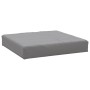 Cojín para sofá de palets tela Oxford gris 60x60x8 cm de , Cojines para sillas y sofás - Ref: Foro24-361793, Precio: 28,12 €,...