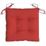 Cojines para palets 6 unidades tela Oxford rojo 50x50x7 cm de , Cojines para sillas y sofás - Ref: Foro24-361527, Precio: 50,...