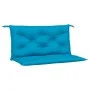 Cojines de banco de jardín 2 uds azul claro 100x50x7 cm de , Cojines para sillas y sofás - Ref: Foro24-361663, Precio: 35,42 ...