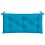 Cojines de banco de jardín 2 uds azul claro 100x50x7 cm de , Cojines para sillas y sofás - Ref: Foro24-361663, Precio: 35,42 ...