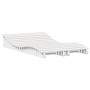 Tumbonas madera maciza de pino blanco 2 unidades 205x60x31,5 cm de , Tumbonas - Ref: Foro24-832575, Precio: 172,24 €, Descuen...