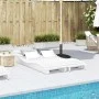 Tumbonas madera maciza de pino blanco 2 unidades 205x60x31,5 cm de , Tumbonas - Ref: Foro24-832575, Precio: 170,66 €, Descuen...