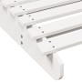 Tumbonas madera maciza de pino blanco 2 unidades 205x60x31,5 cm de , Tumbonas - Ref: Foro24-832575, Precio: 172,24 €, Descuen...