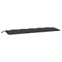 Cojín de banco de jardín tela Oxford negro 180x50x7 cm de , Cojines para sillas y sofás - Ref: Foro24-361628, Precio: 33,48 €...