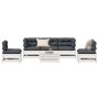 Set muebles jardín 6 pzas con cojines madera maciza pino blanco de , Conjuntos de jardín - Ref: Foro24-3250725, Precio: 539,0...