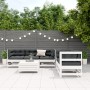 Set muebles jardín 6 pzas con cojines madera maciza pino blanco de , Conjuntos de jardín - Ref: Foro24-3250809, Precio: 544,6...