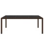 Juego de comedor de jardín 11 piezas ratán sintético marrón de , Conjuntos de jardín - Ref: Foro24-3095932, Precio: 869,93 €,...