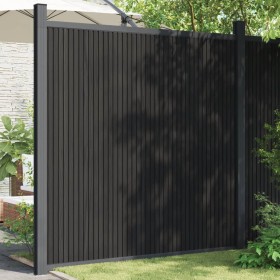 Panel de valla WPC gris 173x186 cm de , Paneles de vallas - Ref: Foro24-4003980, Precio: 329,23 €, Descuento: %
