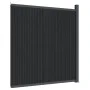 Gray WPC fence panel 173x186 cm by , fence panels - Ref: Foro24-4003980, Price: 323,82 €, Discount: %
