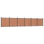 Panel de valla WPC marrón 1045x186 cm de , Paneles de vallas - Ref: Foro24-3282803, Precio: 2,00 €, Descuento: %