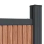 Panel de valla WPC marrón 1045x186 cm de , Paneles de vallas - Ref: Foro24-3282803, Precio: 1,00 €, Descuento: %