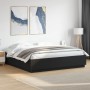 Estructura cama con luces LED madera ingeniería negro 200x200cm de , Camas y somieres - Ref: Foro24-3209584, Precio: 192,93 €...