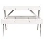 Mesa de pícnic madera maciza de pino blanco 105x134x75 cm de , Mesas de jardín - Ref: Foro24-832568, Precio: 117,24 €, Descue...