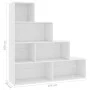 White plywood shelf/divider 155x24x160 cm by vidaXL, Bookcases and shelves - Ref: Foro24-800657, Price: 80,60 €, Discount: %