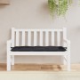 Cojín de banco de jardín tela Oxford negro 120x50x7 cm de , Cojines para sillas y sofás - Ref: Foro24-361590, Precio: 28,41 €...