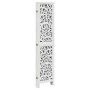 Biombo separador de 6 paneles madera maciza Paulownia blanco de , Divisores de ambientes - Ref: Foro24-358746, Precio: 167,43...
