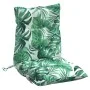 Cojines de silla de respaldo bajo 2 uds tela estampado de hojas de , Cojines para sillas y sofás - Ref: Foro24-377707, Precio...