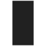 Aparador de madera contrachapada negro 88x30x65 cm de vidaXL, Aparadores - Ref: Foro24-800685, Precio: 102,95 €, Descuento: %