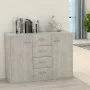 Concrete gray plywood sideboard 60x30x70 cm by vidaXL, Sideboards - Ref: Foro24-800688, Price: 102,15 €, Discount: %