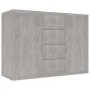 Concrete gray plywood sideboard 60x30x70 cm by vidaXL, Sideboards - Ref: Foro24-800688, Price: 102,15 €, Discount: %