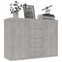 Concrete gray plywood sideboard 60x30x70 cm by vidaXL, Sideboards - Ref: Foro24-800688, Price: 102,15 €, Discount: %