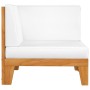Juego muebles de jardín y cojines 8 pzas madera maciza acacia de vidaXL, Conjuntos de jardín - Ref: Foro24-3058150, Precio: 9...