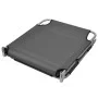 Tumbona plegable con cojín de cabeza y respaldo ajustable gris de , Tumbonas - Ref: Foro24-44295, Precio: 64,01 €, Descuento: %