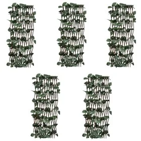 Willow trellis fences 5 pcs artificial leaves 180x60 cm by , fence panels - Ref: Foro24-147752, Price: 45,60 €, Discount: %