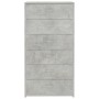 Aparador con 6 cajones contrachapada gris hormigón 50x34x96cm de vidaXL, Aparadores - Ref: Foro24-800670, Precio: 93,85 €, De...