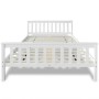 Cama con colchón de madera de pino maciza 140x200 cm de , Camas y somieres - Ref: Foro24-271808, Precio: 629,62 €, Descuento: %