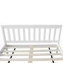 Cama con colchón de madera de pino maciza 140x200 cm de , Camas y somieres - Ref: Foro24-271808, Precio: 629,62 €, Descuento: %