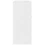 Aparador de madera contrachapada blanco 88x30x70 cm de vidaXL, Aparadores - Ref: Foro24-800675, Precio: 85,10 €, Descuento: %