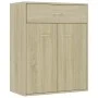 Sideboard aus Sonoma-Eichensperrholz, 60 x 30 x 75 cm von vidaXL, Sideboards - Ref: Foro24-800714, Preis: 60,88 €, Rabatt: %