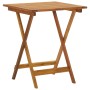 Comedor de jardín plegable 3 piezas madera maciza de acacia de , Conjuntos de jardín - Ref: Foro24-3058253, Precio: 164,04 €,...