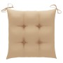 Sillas de jardín con mesita y cojines madera maciza acacia de , Conjuntos de jardín - Ref: Foro24-3061320, Precio: 163,65 €, ...