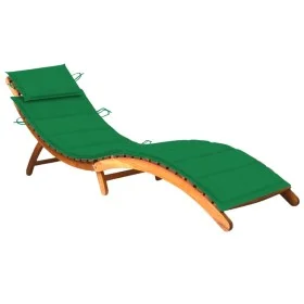 Gartenliege mit Kissen aus massivem Akazienholz von , Liegen - Ref: Foro24-3061577, Preis: 174,05 €, Rabatt: %