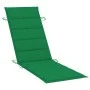 Garden lounger with solid acacia wood cushion by , Loungers - Ref: Foro24-3061577, Price: 174,05 €, Discount: %