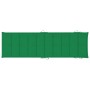 Tumbona de jardín con cojín madera maciza de acacia de , Tumbonas - Ref: Foro24-3061577, Precio: 178,48 €, Descuento: %