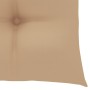 Sillas de jardín 2 unidades madera maciza de teca con cojines de , Sillas de jardín - Ref: Foro24-3062934, Precio: 239,39 €, ...