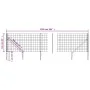 Cerca de alambre con pinchos de anclaje verde 1,1x25 m de , Paneles de vallas - Ref: Foro24-154138, Precio: 177,49 €, Descuen...