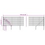 Cerca de alambre con pinchos de anclaje verde 0,8x25 m de , Paneles de vallas - Ref: Foro24-154104, Precio: 179,87 €, Descuen...