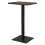 Mesa de bistró ceniza oscuro 70x70x107 cm en Mesas de comedor | Comprar online en Foru.es
