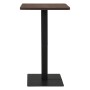 Mesa de bistró ceniza oscuro 70x70x107 cm en Mesas de comedor | Comprar online en Foru.es