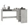 L-förmiger Schreibtisch Sperrholz grauer Beton 120x140x75 cm von vidaXL, Schreibtische - Ref: Foro24-800751, Preis: 103,70 €,...