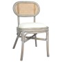 Sillas de comedor 4 unidades lino gris de vidaXL, Sillas de comedor - Ref: Foro24-3071721, Precio: 345,18 €, Descuento: %